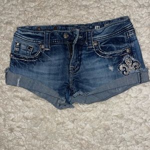 Size 28 miss me jean shorts